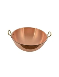 BASSIN A BLANC A POIGNEES & ANNEAU - CUIVRE