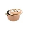 COCOTTE RONDE AVEC COUVERCLE - SERVICE TABLE - CUPRINOX -Buyer Boutique cocotte ronde avec couvercle service table cuprinox