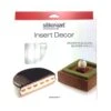 MOULE SILIKOMART - INSERT - CARRE - DOUBLE FACE DECO