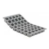 PLAQUE 1/3 ELASTOMOULE - 40 MINI-CUBES