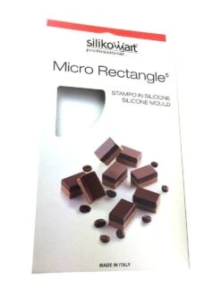 PLAQUE SILIKOMART - 56 MICRO RECTANGLES