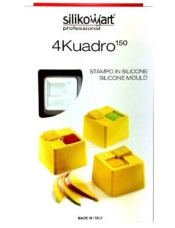 PLAQUE SILIKOMART - 8 CUBES KUADRO