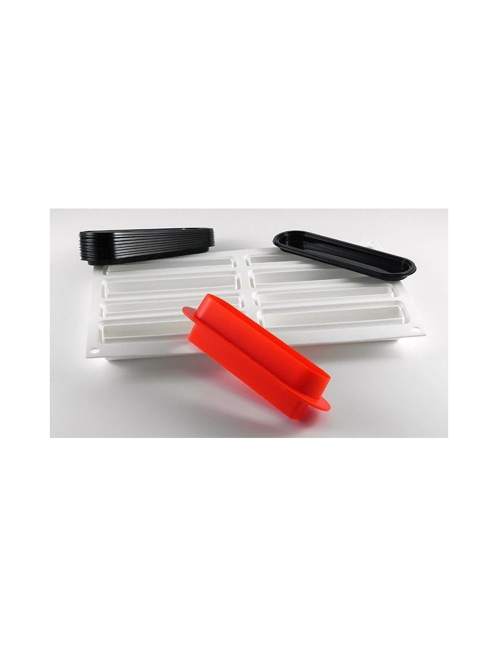 PLAQUE SILIKOMART - 8 CYLINDRES 4 PLAQUE SILIKOMART - 8 CYLINDRES – Image 2