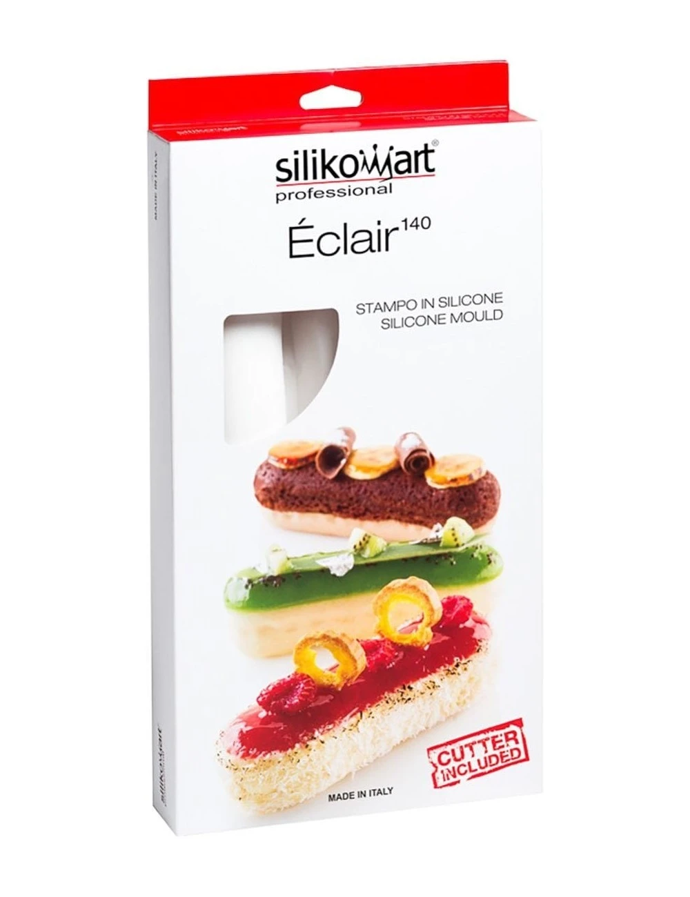 PLAQUE SILIKOMART - ECLAIRS 3 PLAQUE SILIKOMART - ECLAIRS