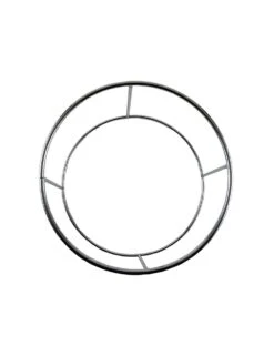 PORTE-PLATEAUX 4 BRANCHES - CHROME - INOX -Buyer Boutique porte plateaux 4 branches chrome inox 2