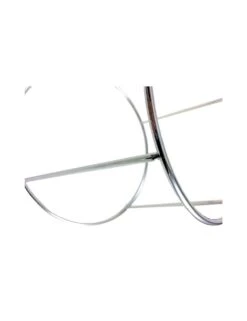 PORTE-PLATEAUX 4 BRANCHES - CHROME - INOX -Buyer Boutique porte plateaux 4 branches chrome inox 3