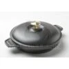 ASSIETTE CHAUDE FONTE NOIRE DIAMETRE 20 - STAUB -Buyer Boutique assiette chaude fonte noire diametre 20 staub