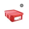 BAC DE STOCKAGE RECTANGULAIRE HACCP AVEC COUVERCLE - 25 L