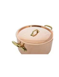 BASSINE A RAGOUT CUPRINOX AVEC COUVERCLE -Buyer Boutique bassine a ragout cuprinox avec couvercle 2