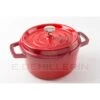 COCOTTE FONTE RONDE ROUGE - STAUB