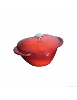 COCOTTE FONTE ROUGE COEUR - STAUB