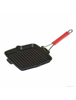 GRIL VIANDE FONTE CARRE 24 X 24 - STAUB