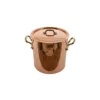 MARMITE CUIVRE ETAME AVEC COUVERCLE -Buyer Boutique marmite cuivre etame avec couvercle