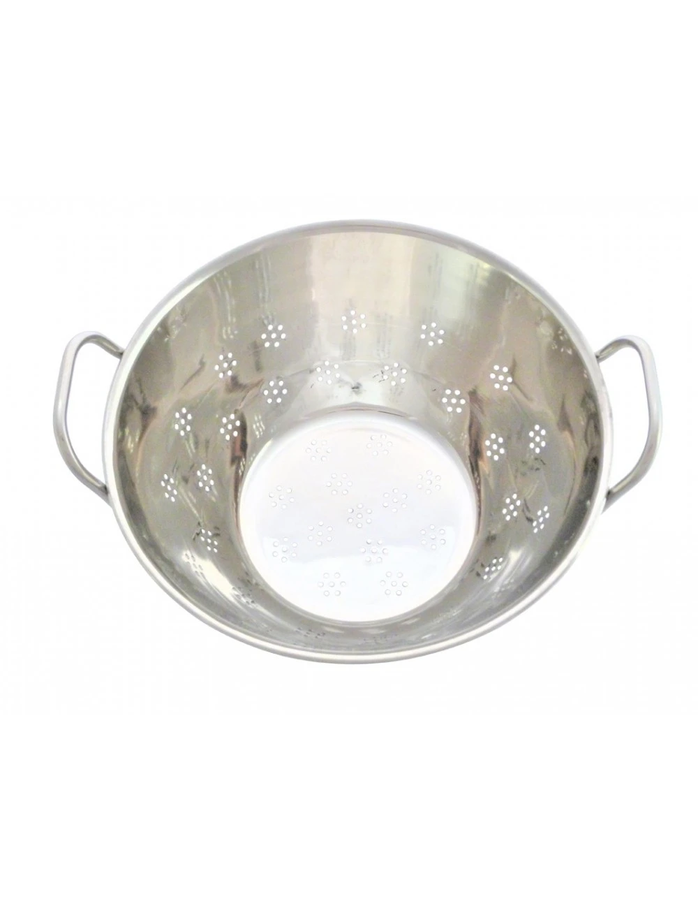 PASSOIRE EN INOX CONIQUE AVEC PIED CERCLE 4 PASSOIRE EN INOX CONIQUE AVEC PIED CERCLE – Image 2