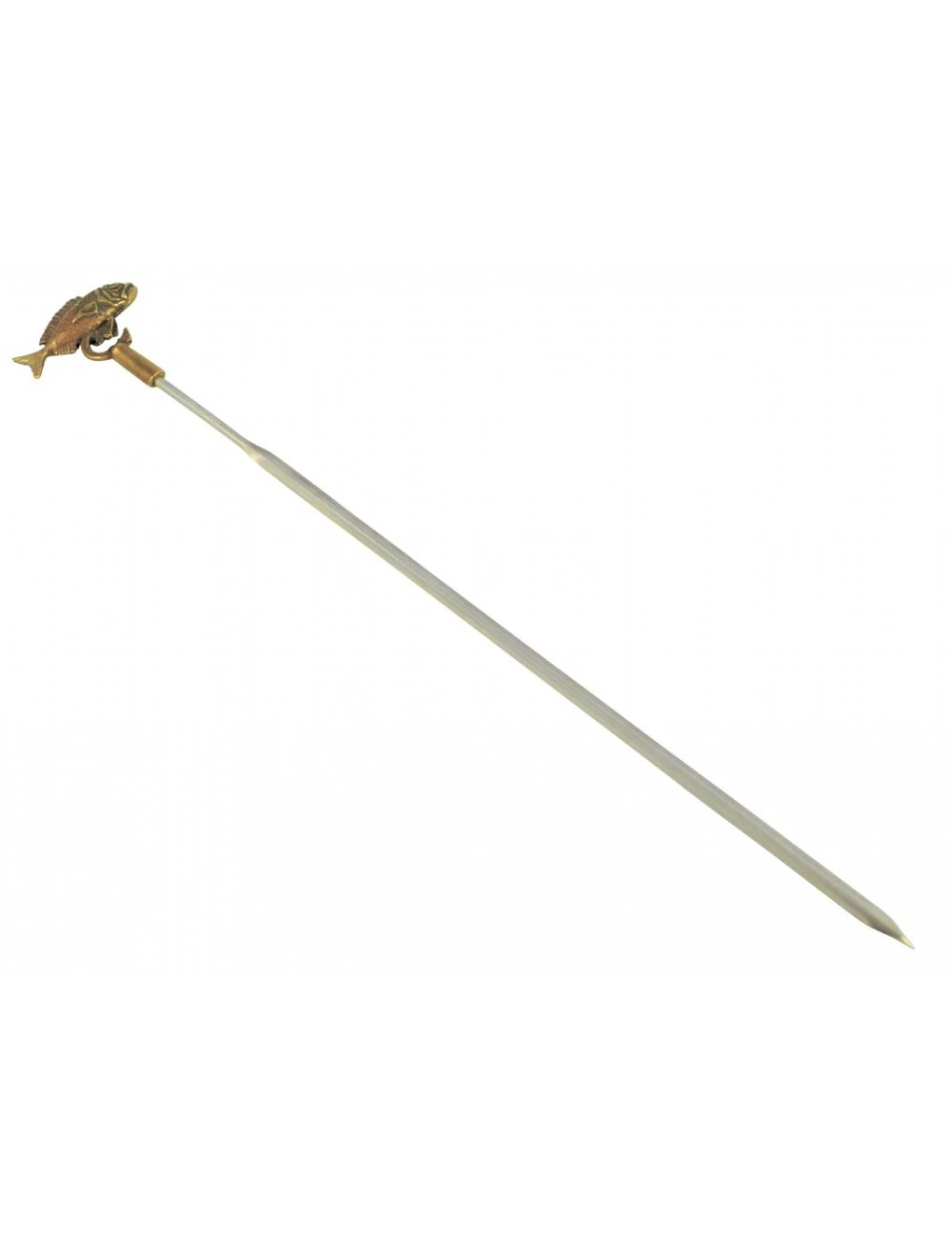 PIC À BROCHETTE EN INOX AVEC POIGNÉE - POISSON 4 PIC À BROCHETTE EN INOX AVEC POIGNÉE - POISSON – Image 2