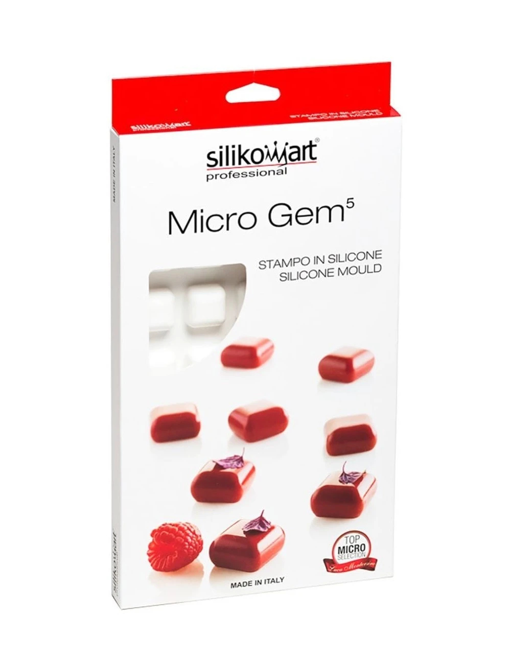 PLAQUE SILIKOMART - 35 MICRO CARRES BOMBES 3 PLAQUE SILIKOMART - 35 MICRO CARRES BOMBES