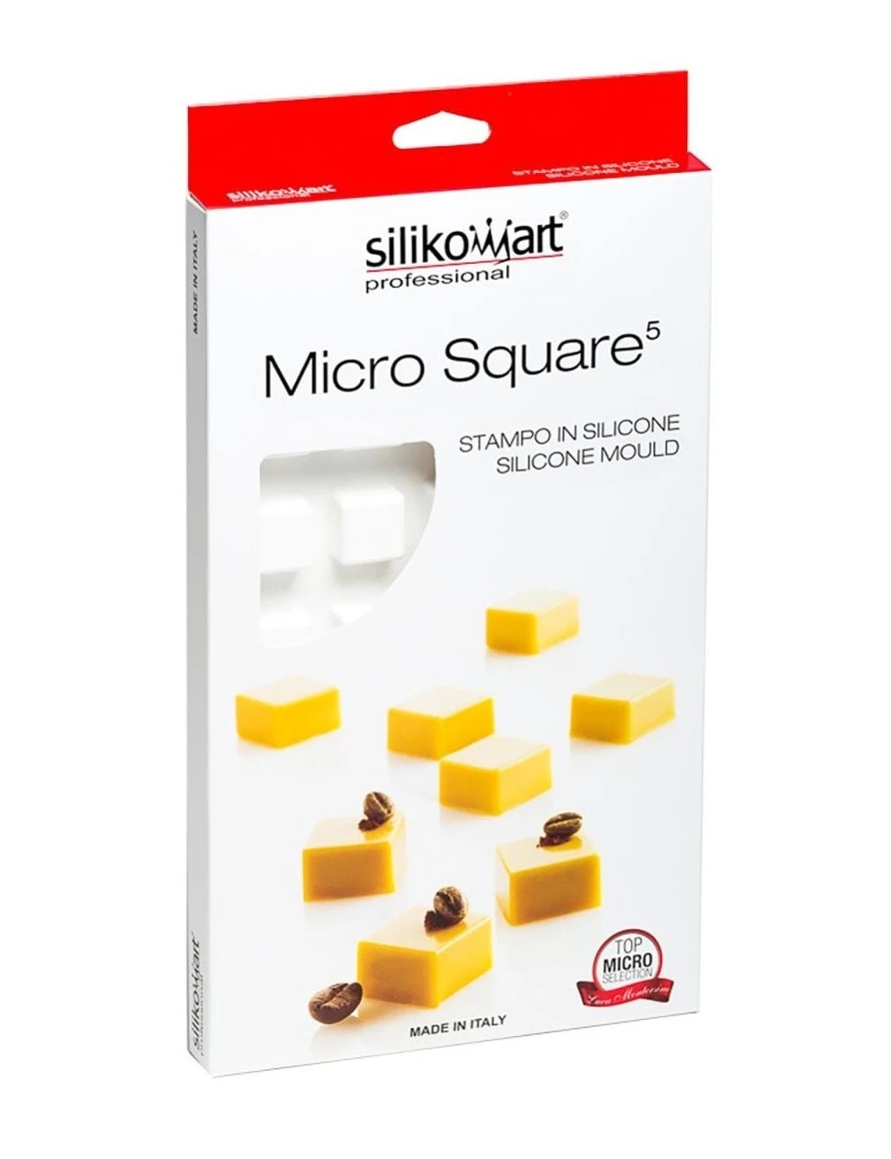 PLAQUE SILIKOMART - 35 MICRO CARRES 3 PLAQUE SILIKOMART - 35 MICRO CARRES