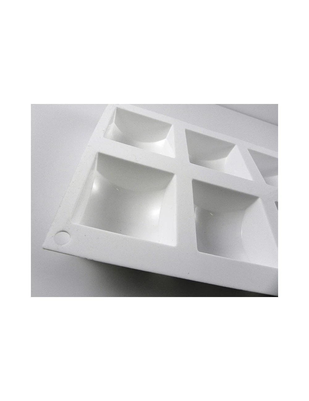 PLAQUE SILIKOMART - 8 CARRES SPHERES 5 PLAQUE SILIKOMART - 8 CARRES SPHERES – Image 3