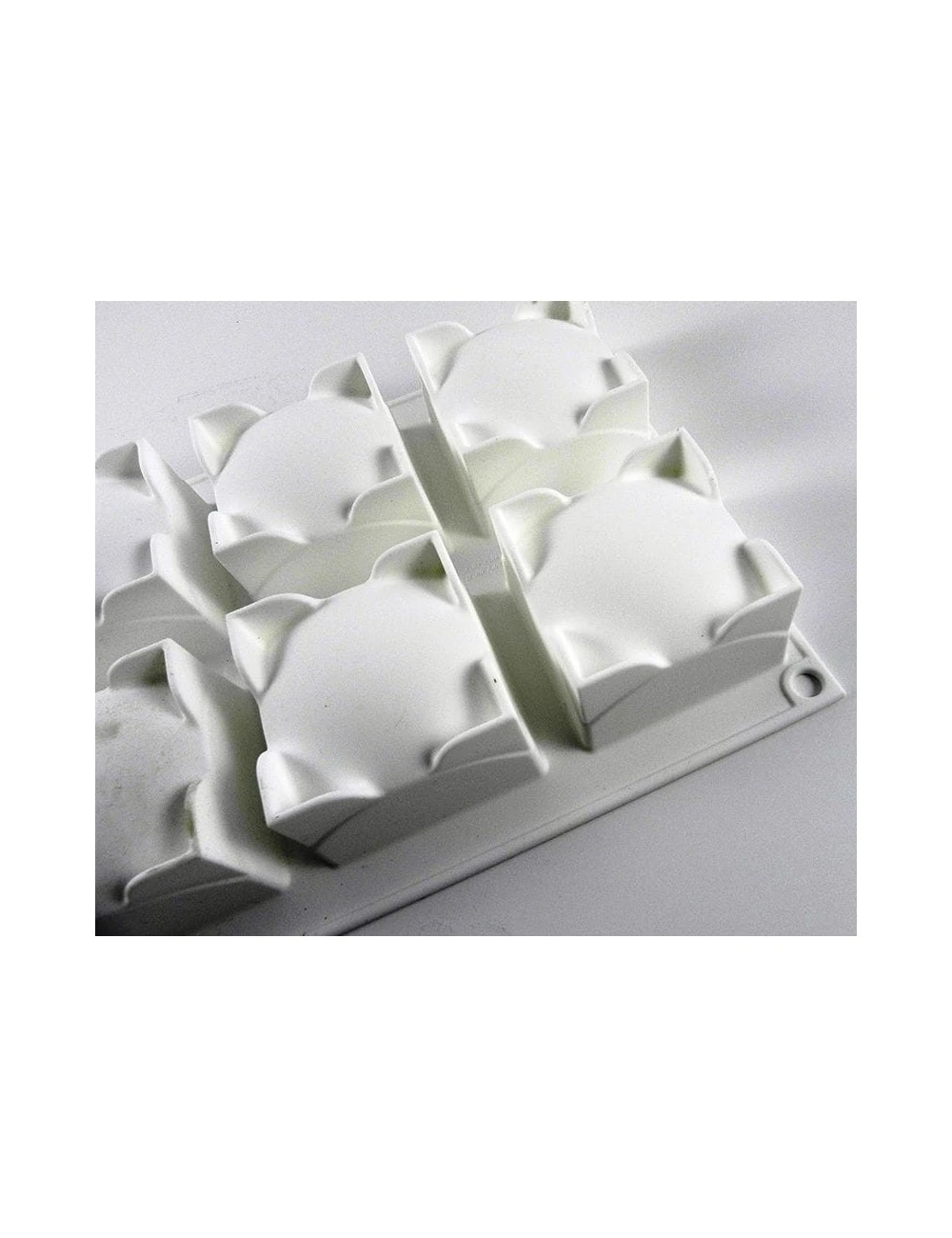 PLAQUE SILIKOMART - 8 CARRES SPHERES 6 PLAQUE SILIKOMART - 8 CARRES SPHERES – Image 4