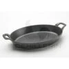 PLAT OVALE FONTE NOIRE - STAUB 2 PLAT OVALE FONTE NOIRE - STAUB -Buyer Boutique plat ovale fonte noir staub