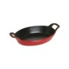 PLAT OVALE FONTE ROUGE - STAUB