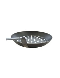 De Buyer POELE A MARRONS TOLE NOIRE DIAMETRE 28 -Buyer Boutique poele a marrons tole noire diametre 28 1