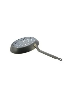 De Buyer POELE A MARRONS TOLE NOIRE DIAMETRE 28 -Buyer Boutique poele a marrons tole noire diametre 28 2