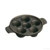 POELON ESCARGOT 6 TROUS FONTE NOIRE -Buyer Boutique poelon escargot 6 trous fonte noire