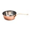 SAUTEUSE EVASEE CUIVRE ETAME EXTRA FORT QUEUE BRONZE -Buyer Boutique sauteuse evasee cuivre etame extra fort queue bronze